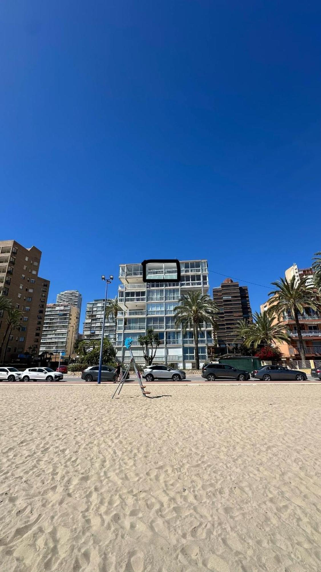 Esmeralda, Benidorm Beachfront Poniente, 1st line Frontal Seaview, Ocean Terrace Exterior foto