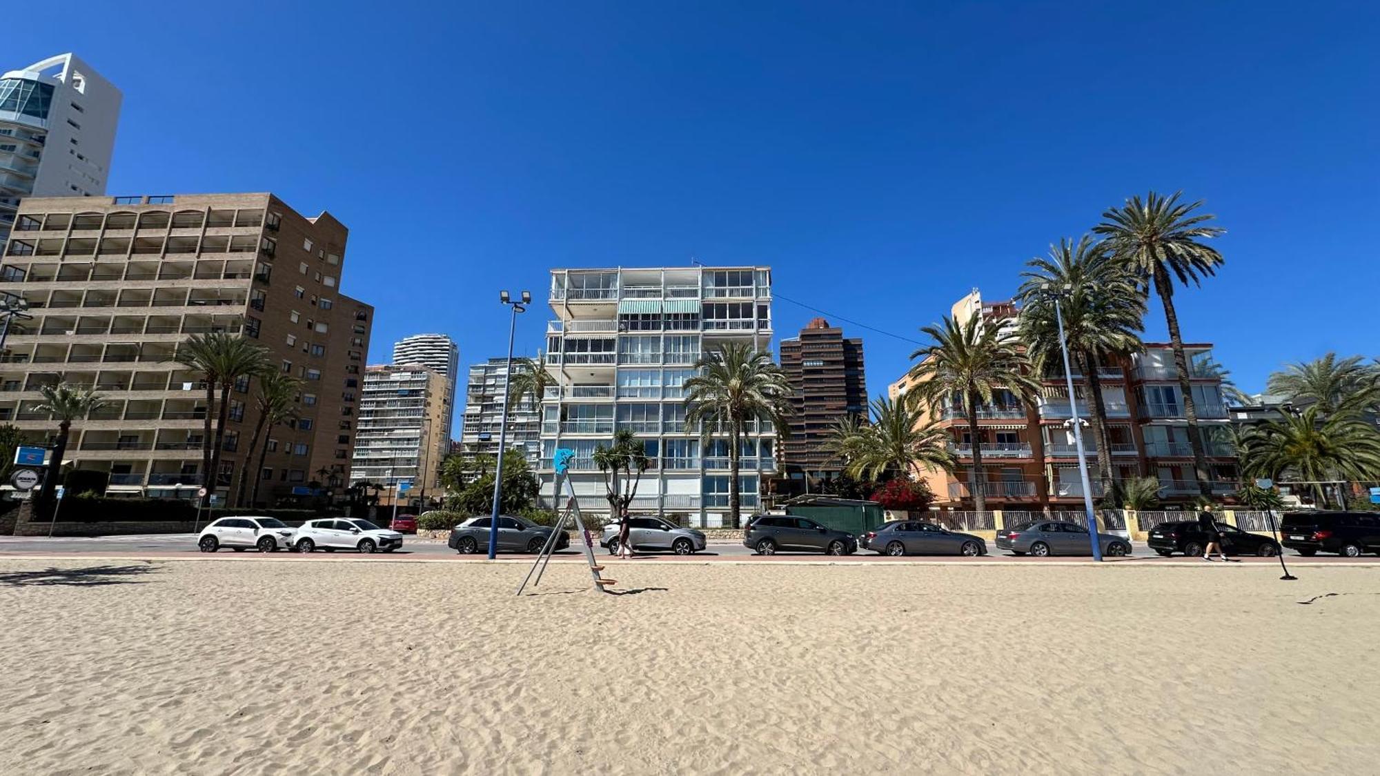 Esmeralda, Benidorm Beachfront Poniente, 1st line Frontal Seaview, Ocean Terrace Exterior foto