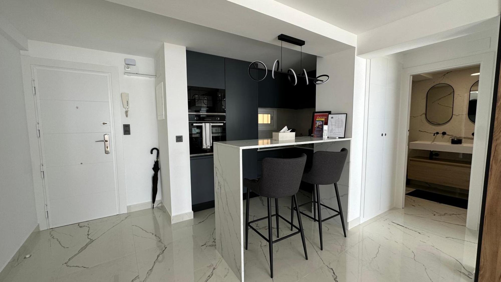 Esmeralda, Benidorm Beachfront Poniente, 1st line Frontal Seaview, Ocean Terrace Exterior foto